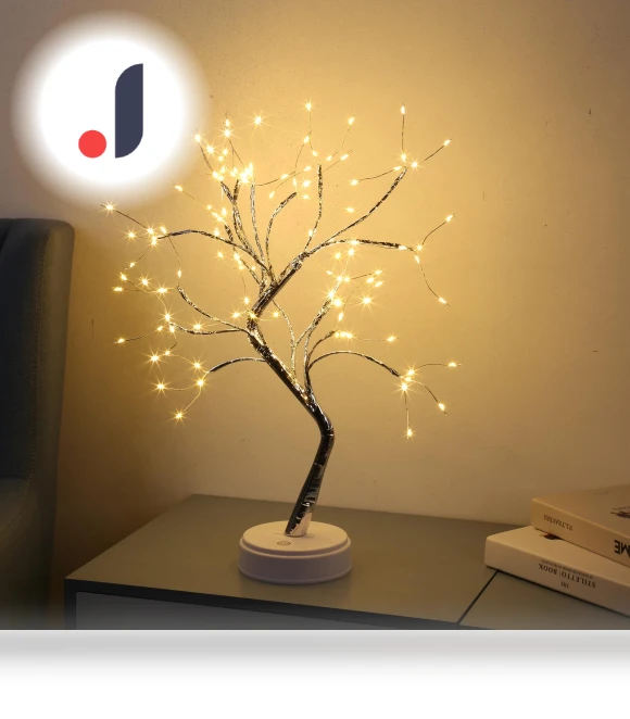 20-inch Bonsai Tree Desk Lamp — Desk & Table Lighting, Wrigleys
