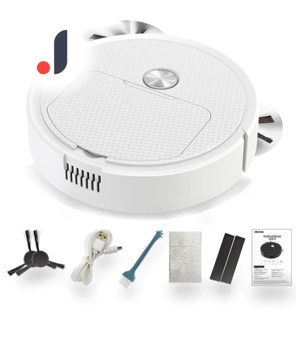 Automatic Portable Mini Home Robot Vacuum — Smart Cleaning Robots, Optimized General
