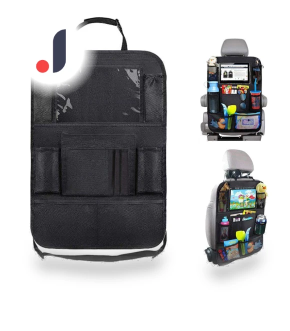 Car Back Seat Organizer with Touch Screen — Seat Back, A Auto Parts Mall