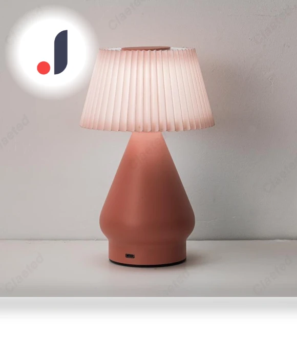 Creative LED Fabric Lampshade with Touch Dimming — Lighting Accessories, Elegant Living House