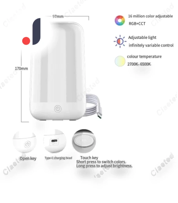Creative LED Touch Bluetooth Controller — Night Lights, Elegant Living House
