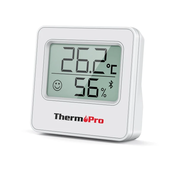 Digital Bluetooth Smart Home Thermometer-Hygrometer — Home Climate Control, ThermoPro