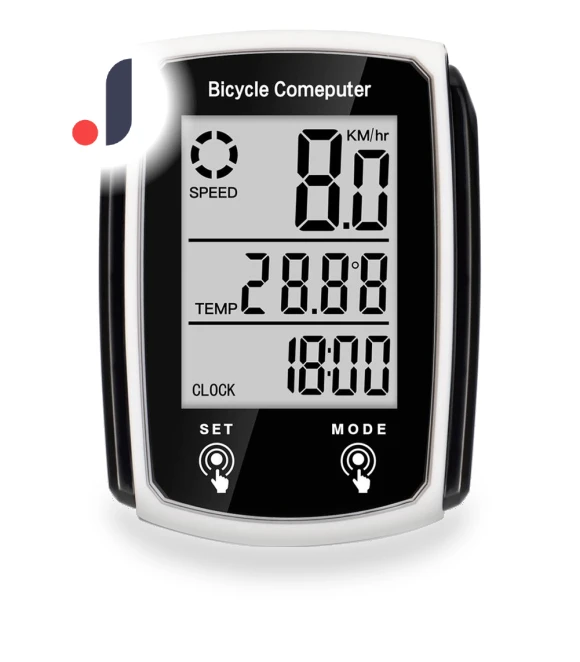 GPS Bike Computer with Touchscreen LCD Display — Cycling, Home Furnishing Department Mall