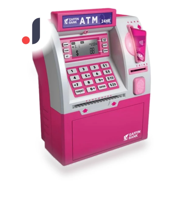 Kids ATM Toy — Savings & Piggy Banks, Simple and warm