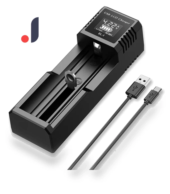 LCD Battery Smart Charger — Chargers, Super Dream Home