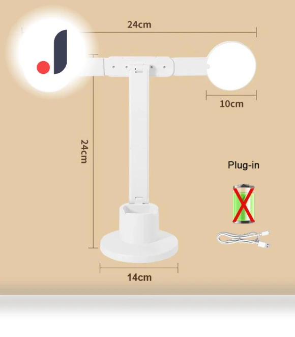 LED Desk Lamp with Eye Protection — Study & Desk Lighting, Elegant Living House