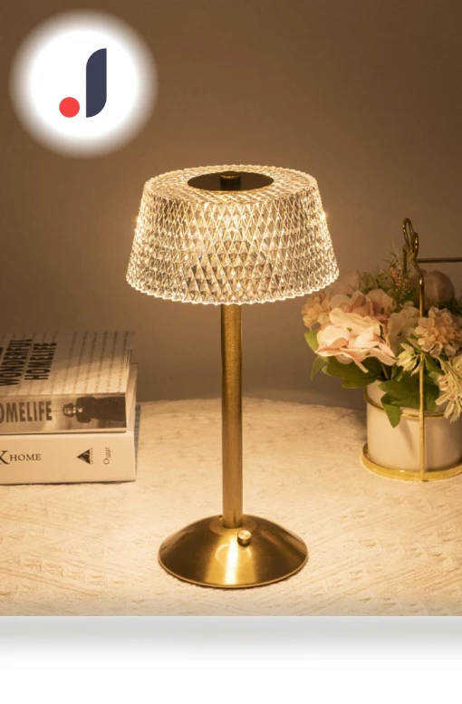 LED European USB Desk Lamp with Touch Control and Dimming — Desk & Table Lighting, GYROBALL