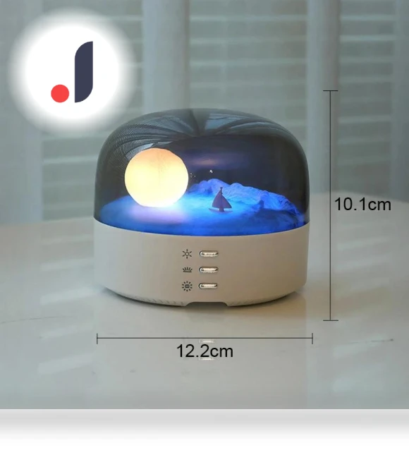 LED Night Light with Touch Control and Bluetooth Speaker — Night Lights, Elegant Living House
