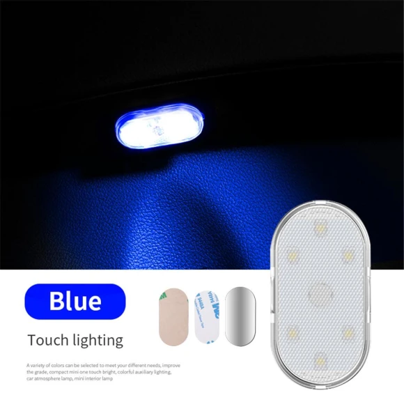 LED Touch Car Interior Light with USB Charging — Light Kit, A Auto Parts Mall