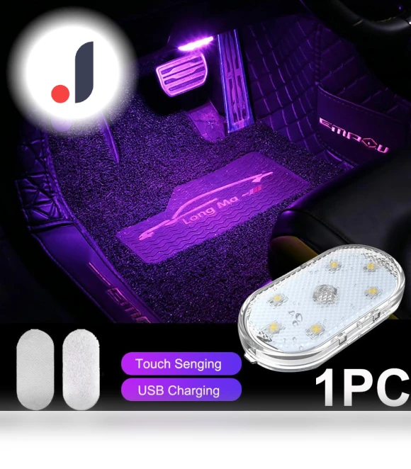 LED Touch Car Interior Light — Light Kit, Auto Launcher