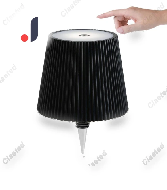 LED Touch-Sensitive Three-Color Dimming Portable Bottle Light — Desk & Table Lighting, Elegant Living House