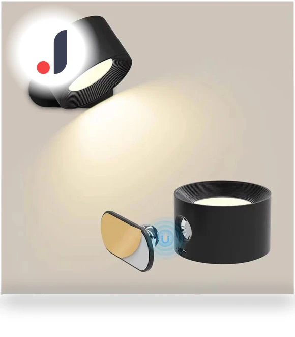 LED Wall Light with Touch Control — Wall Lighting, Rainbow Rain