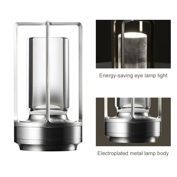 LED Wireless Desk Lamp with Touch Control — Desk & Table Lighting, Home Textile Home Decoration
