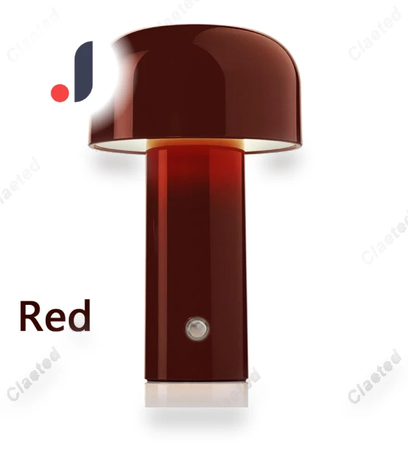 Portable Wireless Touch Mushroom Table Lamp — Lighting, Elegant Living House