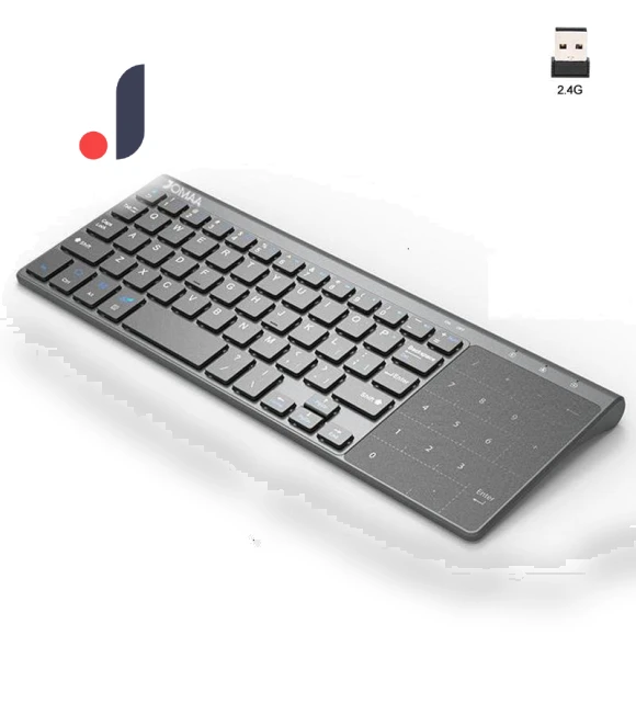 Slim 2.4G Wireless Keyboard with Touchpad — Keyboards, Bellatrix