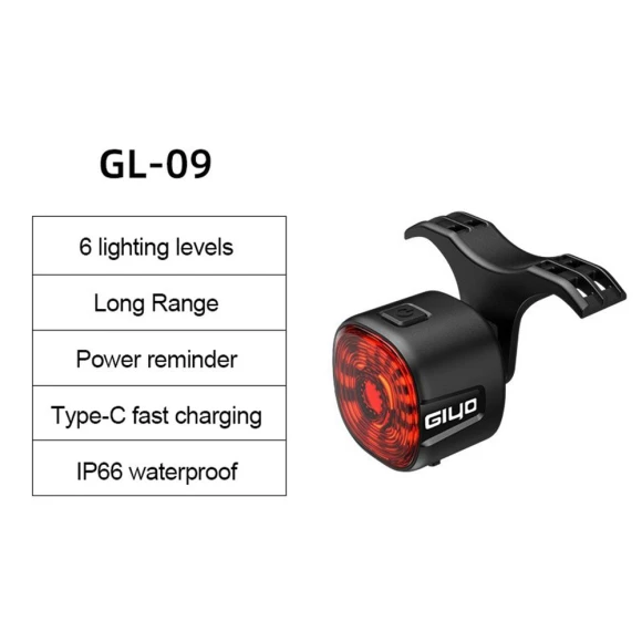 Smart Bike Brake Tail Light — Bike Headlights, GYROBALL