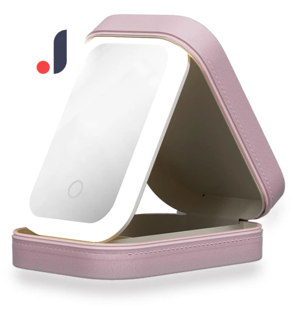 Smart LED Cosmetic Case with Mirror — Cosmetic Cases, Vinde Home