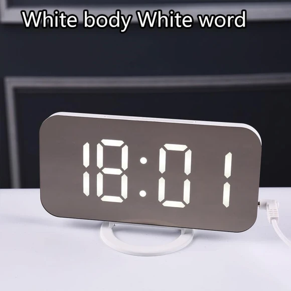 Smart LED Digital Alarm Clock — Alarm, Wrigleys