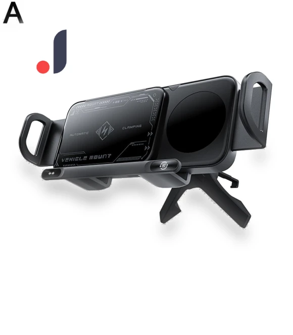 Smart Rotary Wireless Charger Center Console — Car Essentials, World Auto Parts