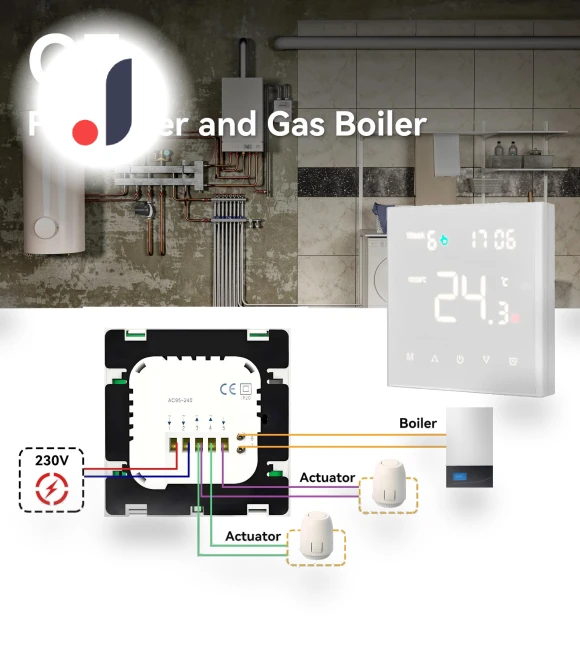 Smart WiFi Thermostat — Smart Climate Control, Minco Thermostatic