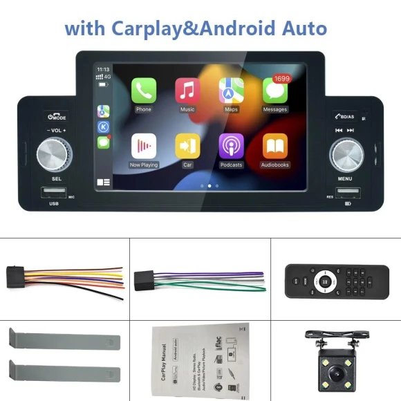 Universal Car Multimedia Player with Touch Screen — Stereo Receivers, Reakosound