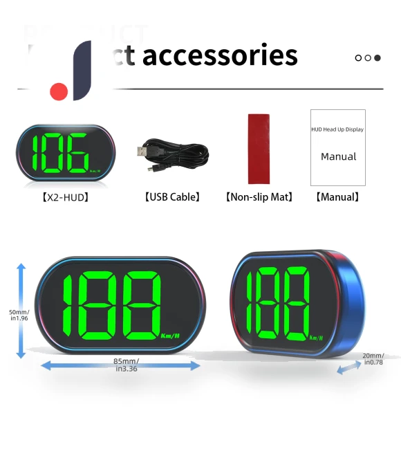 Universal Digital Meter Auto Smart Head-up Display — Car Accessories & Gadgets, IKEA Supermarket