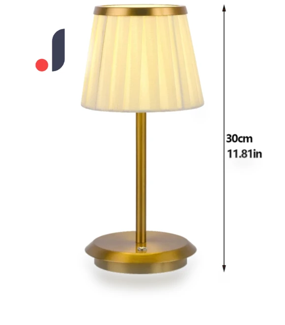 Vintage Fabric Touch Switch Table Lamp — Lighting, Super Star Mall