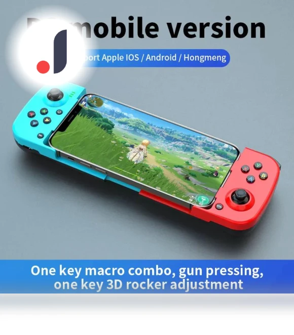 Wireless BT 5.0 Stretchable Gaming Controller — Gaming Controllers, KITCHEN-MALL