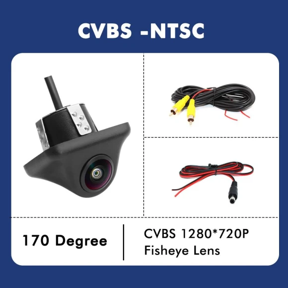 180 Degree 4K Rear View Camera — Rearview Cameras for Cars, A Auto Parts Mall