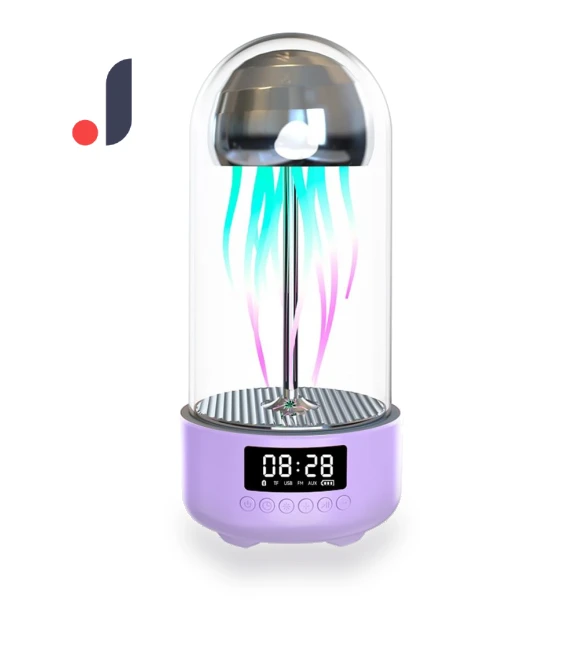 Bluetooth Mechanical Jellyfish Speaker with Colorful Lighting — Portable Audio, AE Selection