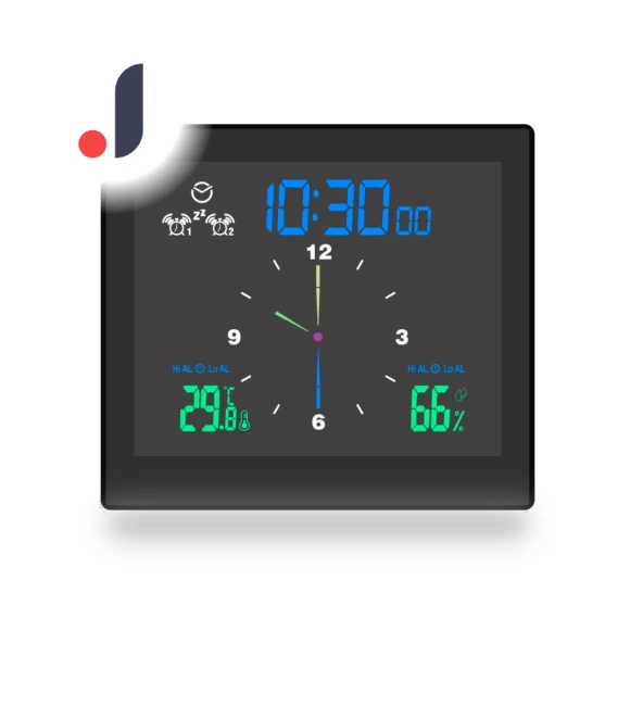 Digital Weather Station with Touch Screen — Home Climate Control, Cozy Cottage-Relax