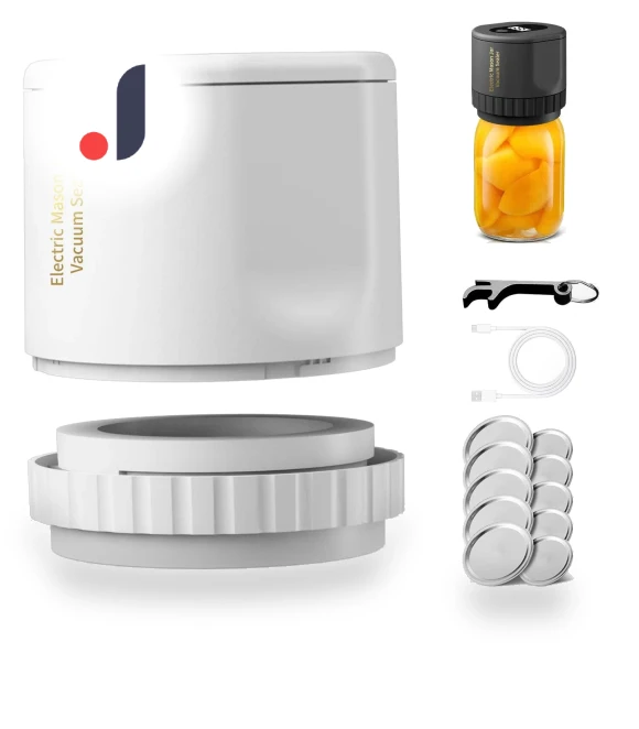 Electric Mason Jar Vacuum Sealer — Vacuum Bags, Everyday essentials