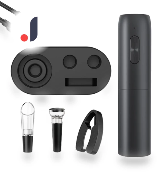 Electric Wine Opener Set — Wine Bottle Openers, Build My Home
