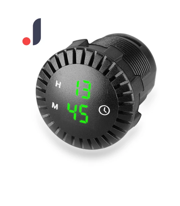 Electronic Car Panel Clock — Clock, A Auto Parts Mall
