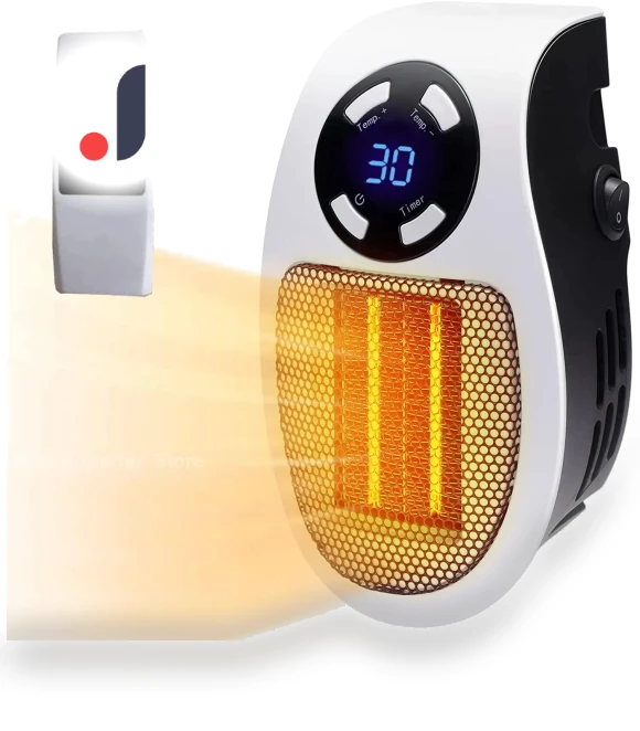 Mini Smart Wall Electric Heaters — Portable Heating Solutions, DC-HOME-4