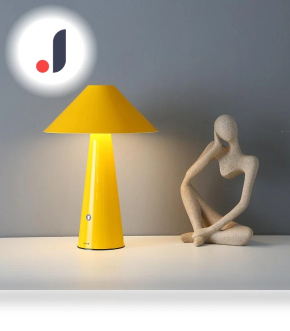 Nordic Mushroom Portable Wireless Table Lamp — Lighting, Elegant Living House