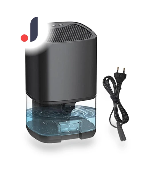 Portable Air Dehumidifier with Multicolor Night Light — Air Moisture Control, Good Household Items