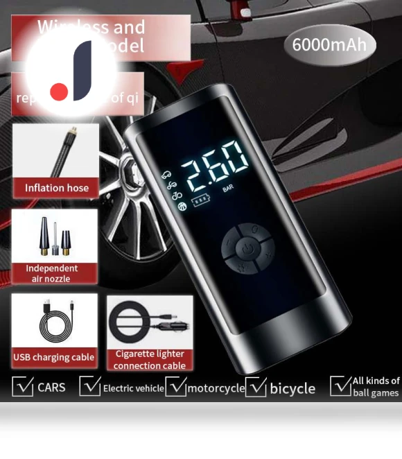 Portable Wireless Car Tire Inflator — Tire Inflation Solutions, LEIBOO