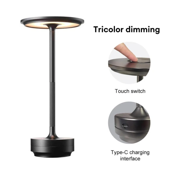 Rechargeable LED Desk Lamp — Study & Desk Lighting, Drive Home Supplies