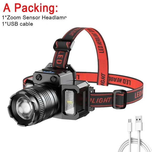 Rechargeable LED Sensor Headlamp — Flashlights, HIMO Group