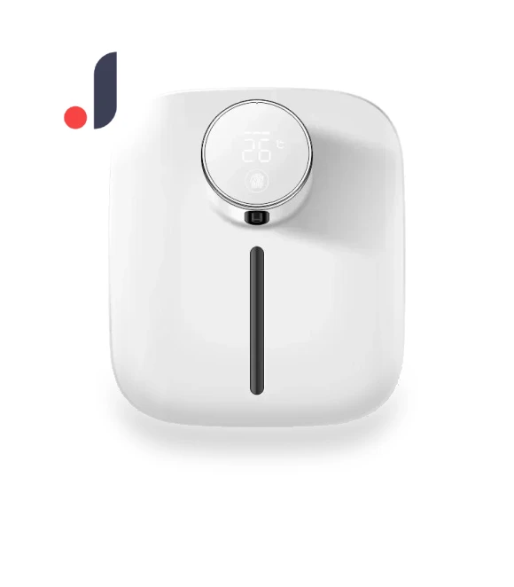 Rechargeable Wall-Mounted Soap Dispenser with Temperature Display — Hand Dryers, Vinde Home