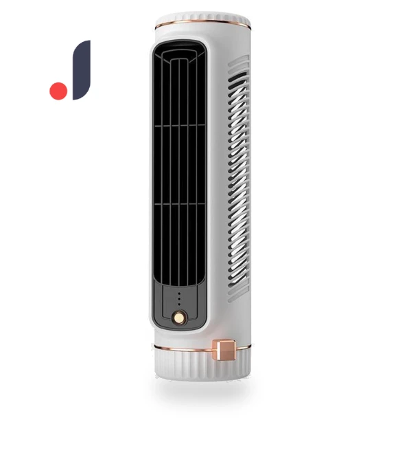 Silent Bladeless Fan with USB Charging — Portable Cooling Solutions, Good Household Items