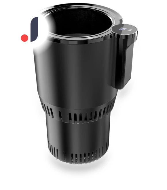 Smart Car Cup Warmer and Cooler with Temperature Display — Beverage Warmers, Home Textile Home Decoration