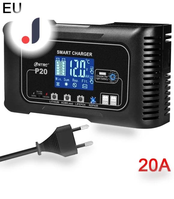 Smart Car Motorcycle Battery Charger — Chargers, Build My Home