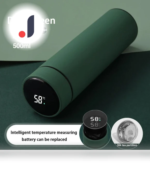 Smart Digital Water Bottle — Travel Drinkware, GYROBALL