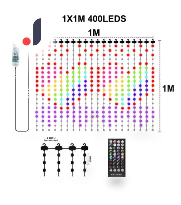 Smart LED Curtain — String Lights, Vinde Home