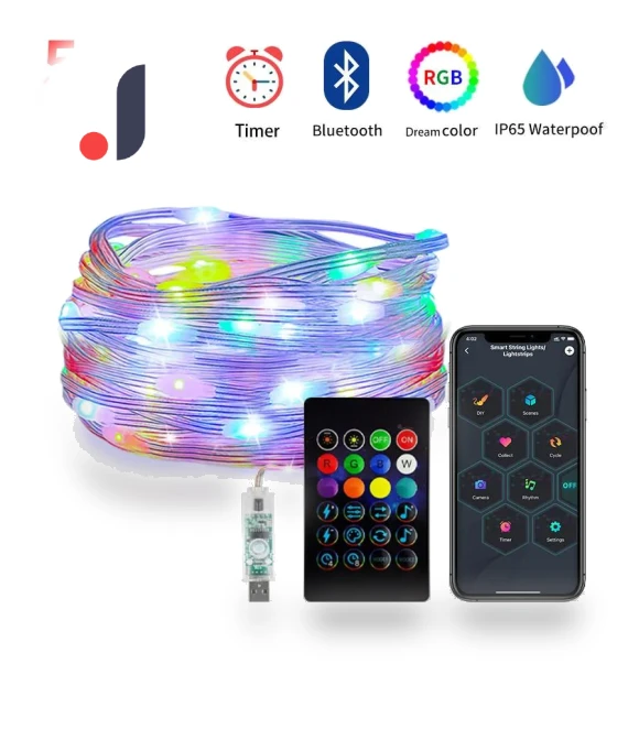 Smart LED Fairy Lights — String Lights, Build My Home