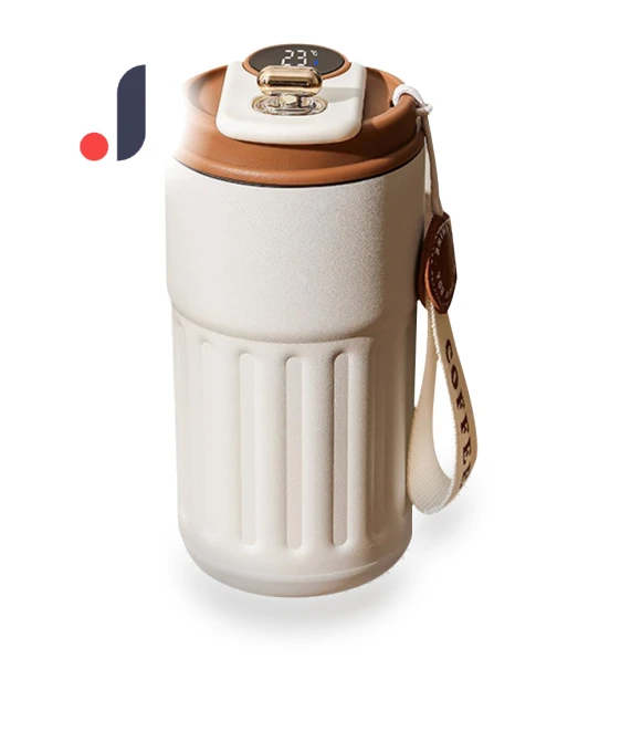 Smart Thermos Bottle with LED Temperature Display and Coffee Cup — Beverage Warmers, Wrigleys