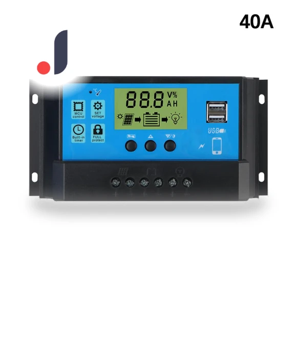 Solar Panel LCD Display Battery Regulator — Chargers, AINYSZIN Automotive Parts