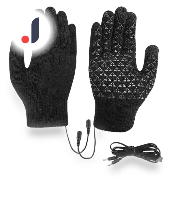 USB Heated Gloves — Gloves & Mittens, Rainbow Rain